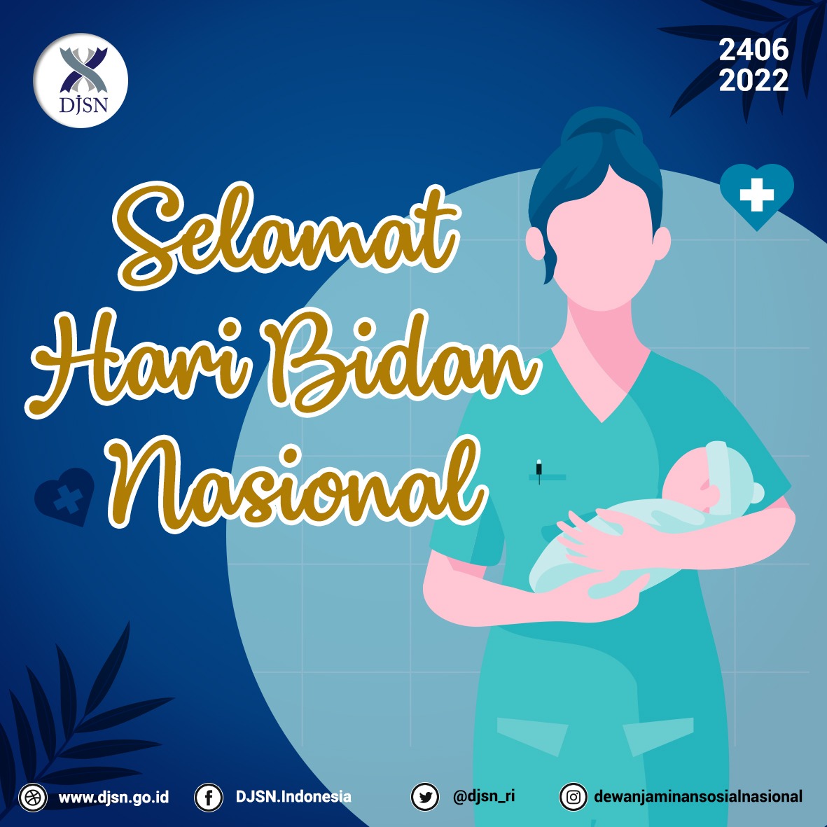 djsn_ri's tweet photo. Mereka menjadi garda terdepan dalam penyelamatan Ibu dan bayi, mulai memeriksa kandungan, membantu proses pesalinan, perawatan pascapersalinan, dan memeriksa kesehatan bayi.
Selamat Hari Bidan Nasional 24 Juni 2022
#haribidannasional2022
#bidan
#SJSN
#DJSN https://t.co/sttEgYYAIm