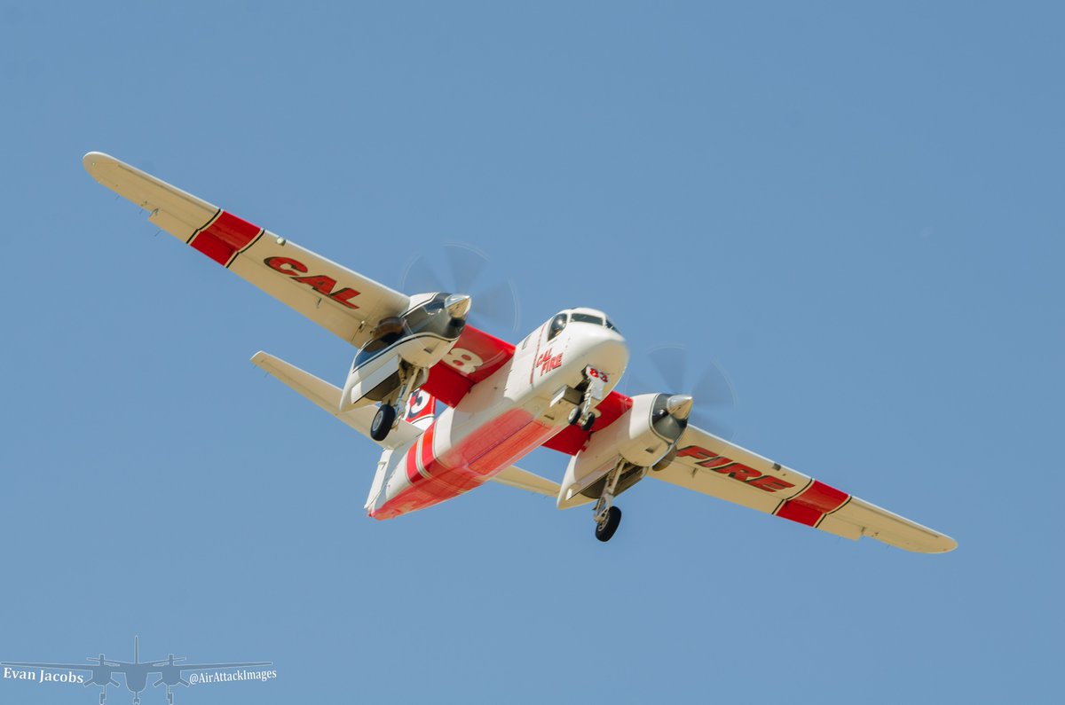 Tankers 82, 83 and 91 come in to land at the Santa Rosa Airport while on a load and return to the #ScenicFire just outside of Port Costa in Contra Costa County. The fire is currently 108 acres and fire activity has moderated.
