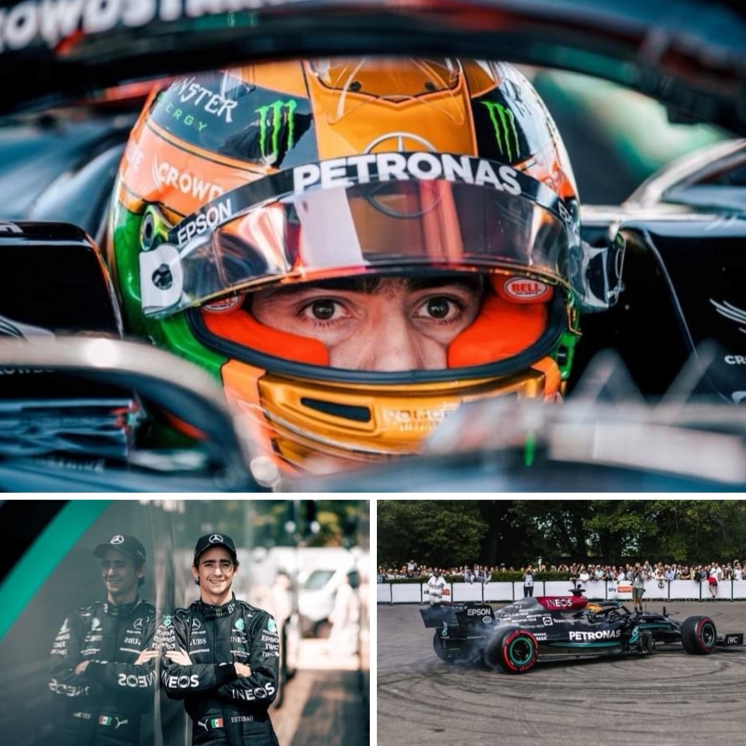 FutureAxion's tweet photo. El mexicano Esteban Gutiérrez estará presente en Goodwood Festival of Speed a bordo del F1 Mercedes AMG Petronas W10 y el automóvil Supercar AMG Project One de Mercedes-Benz
@fosgoodwood #fosgoodwood #mercedesf1 #amgprojectone #mexico https://t.co/M1L97L5pUH