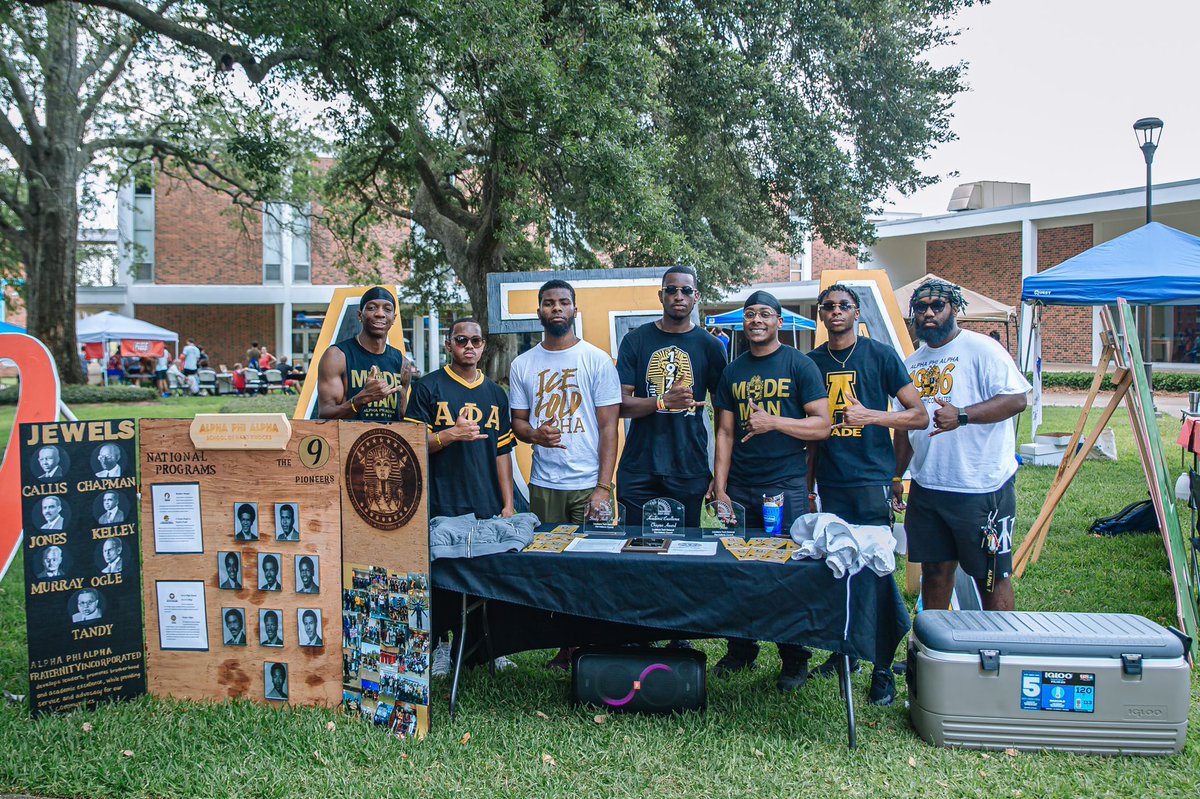 Today the Brothers of Eta Kappa participated in the org browse for Louisiana Tech’s second summer orientation session. #HK 🤙🏽