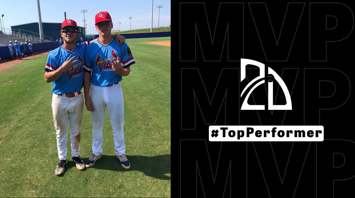 ⭐️ #TopPerformer ⭐️ Logan Bertucci: 3-3, 3RBI Trey Usey: 5IP, 11K, 4H, 1R Summer Team: @GCCardinals #BigCityClassic @2DsportsLA