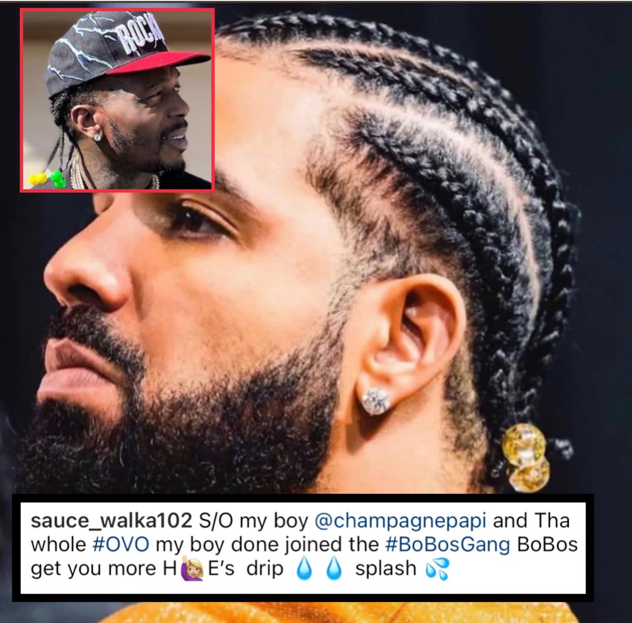 SAY CHEESE! 👄🧀 on Twitter "Sauce Walka shouts out Drake for putting