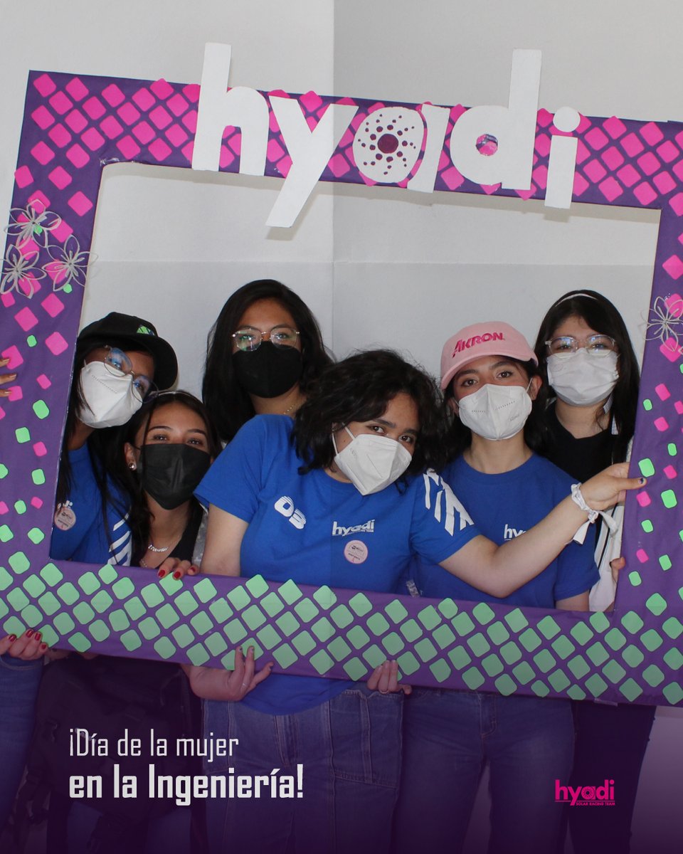 HyadiSRT's tweet photo. 23 de Junio Día Internacional de la Mujer en la Ingeniería 

Reconocemos a todas las mujeres que se han atrevido a recorrer este camino y han inspirado a que más mujeres lo emprendan. 
Homenajeamos a las mujeres de nuestro equipo por todo su conocimiento,  y creatividad. 💜👷‍♀️💜 https://t.co/TIv9q8Lnio