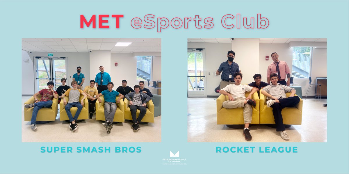METSchoolPanama's tweet image. The idea of having a MET eSports Club came from a former student before the pandemic & today it's a reality! eSports encompass the world of competitive, organized video gaming & it's a dream come true for many #METstudents! 🎮👾
We look forward to seeing what they'll achieve! 🤩