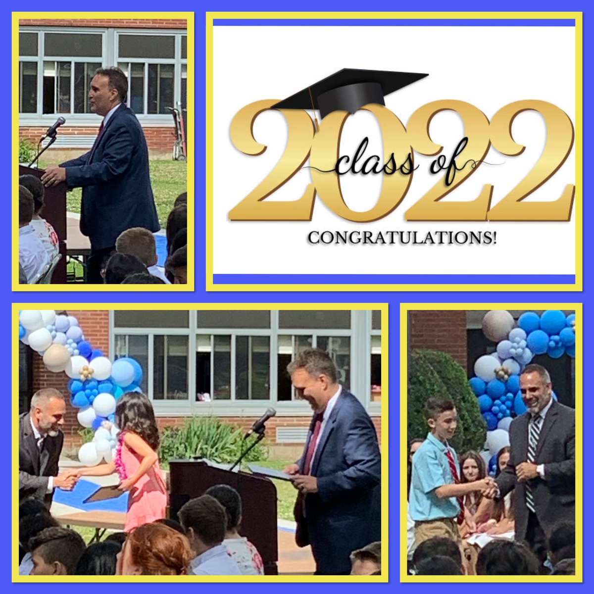 BarnumWoods's tweet photo. 2022 BARNUM WOODS MOVING UP CEREMONY
Congratulations to the fifth grade graduates of @BarnumWoods! We are so proud of all of you and wish you the best of luck in middle school! @emeadowschools  #fifthgradegraduation #BWGraduates https://t.co/Nb3nyLGMRv