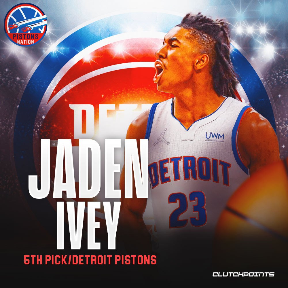 ClutchPoints on Twitter "The Detroit Pistons have selected Jaden Ivey