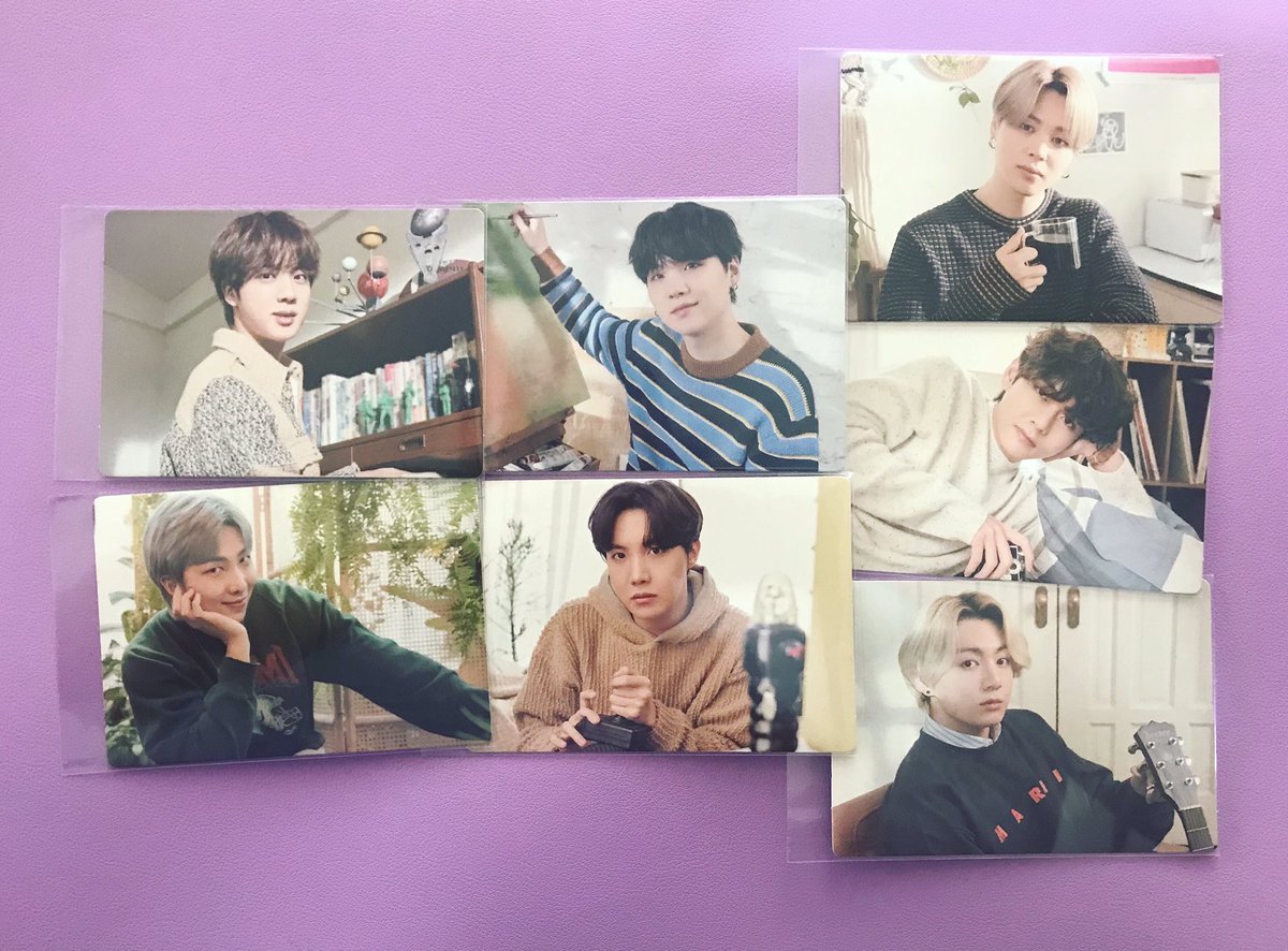 ekaxbts's tweet photo. Merch Box 7 photocard set.. 💜
@HappyBangtanPH 
#BTS #BTSARMY #btscollection #btscollectionph #RM #Jin #suga #jhope #Jimin #V #Jungkook https://t.co/MObsodiM4f