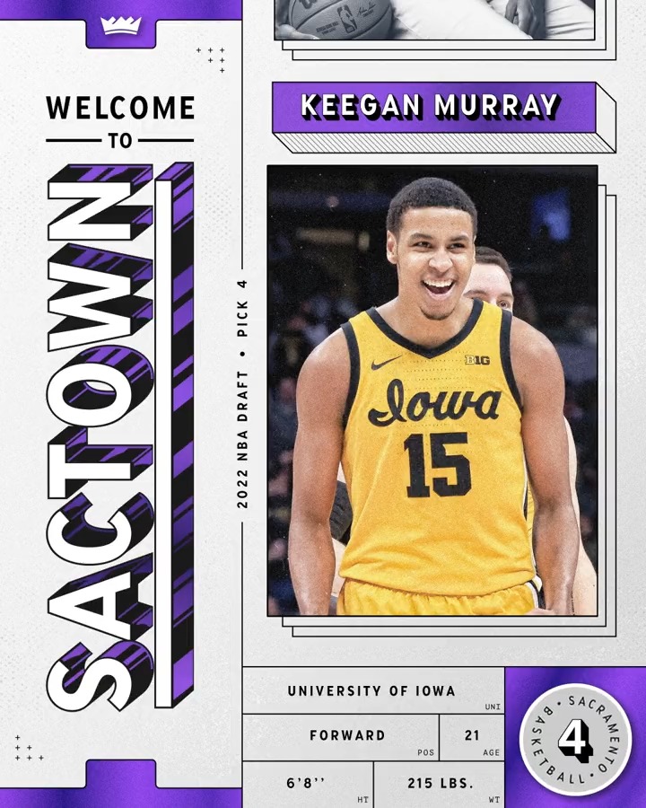 Did Sacramento draft the 🔑 to their playoff woes in Keegan Murray? #E