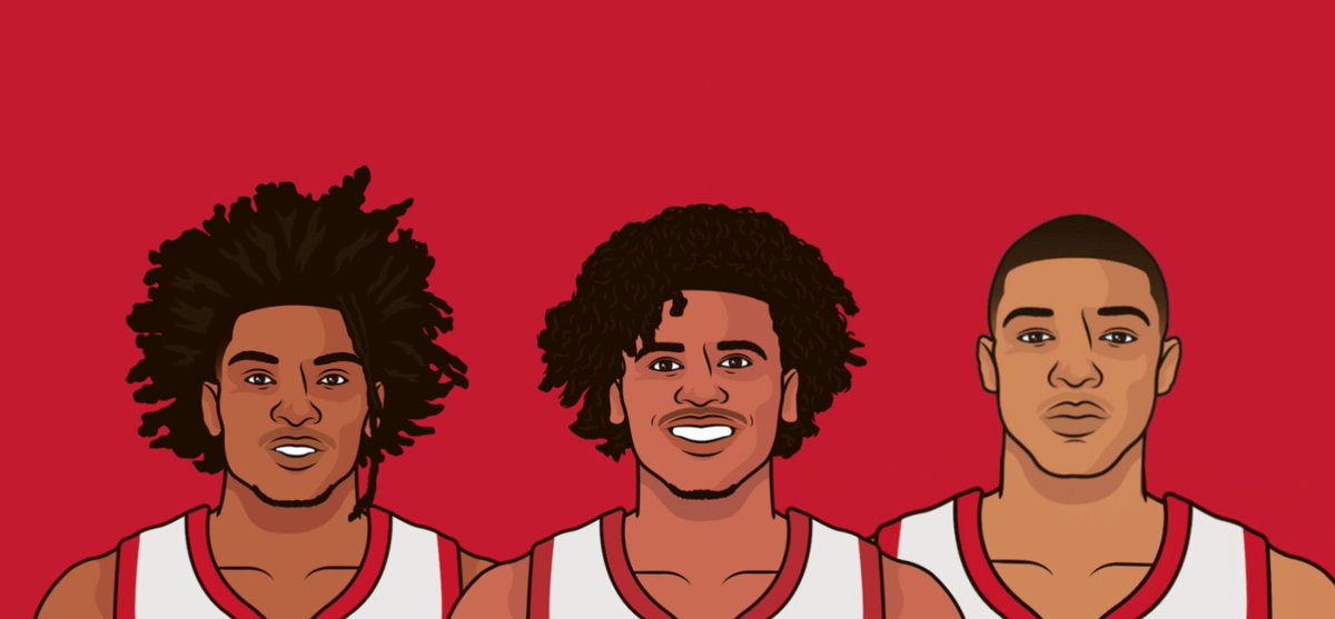Rockets new trio Kevin Porter Jr. Jalen Green Jabari Smith Average age of 20.3 years old!!