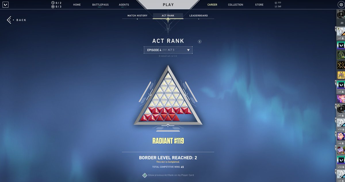 OfficiallyComb's tweet image. pretty proud of myself. got a job but was able to play valorant last act consistently enough for radiant on two accounts