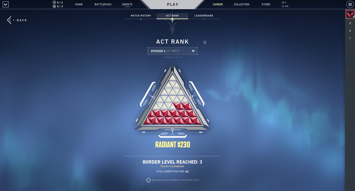 OfficiallyComb's tweet image. pretty proud of myself. got a job but was able to play valorant last act consistently enough for radiant on two accounts