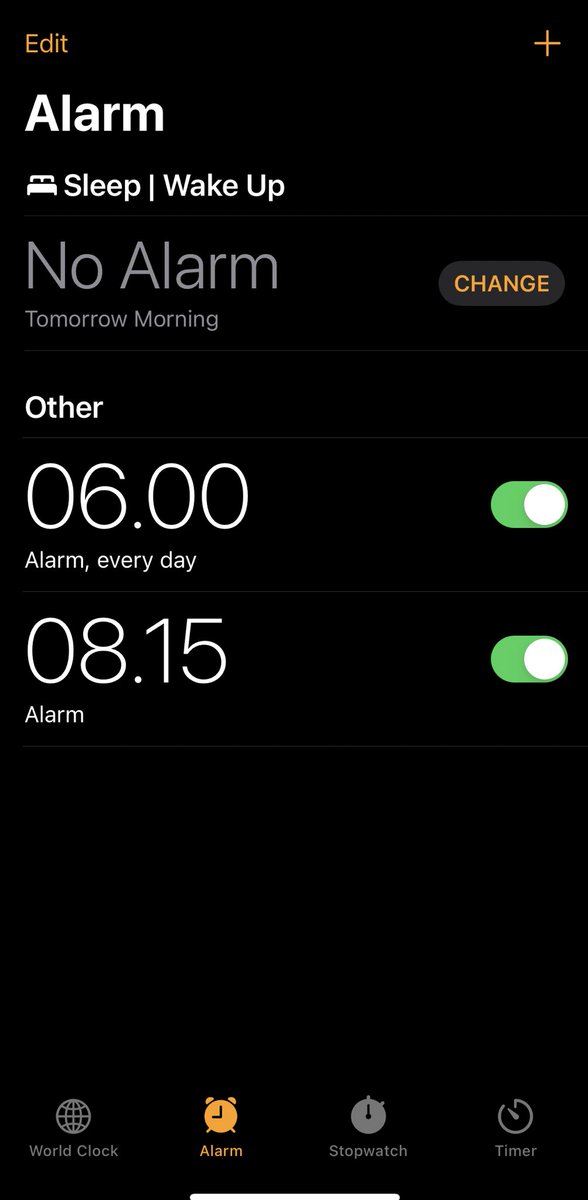 Adjusting my second alarm so I can have more sleep 😴😴 

Coz today its gonna be a hectic day and I will need extra energy 😪