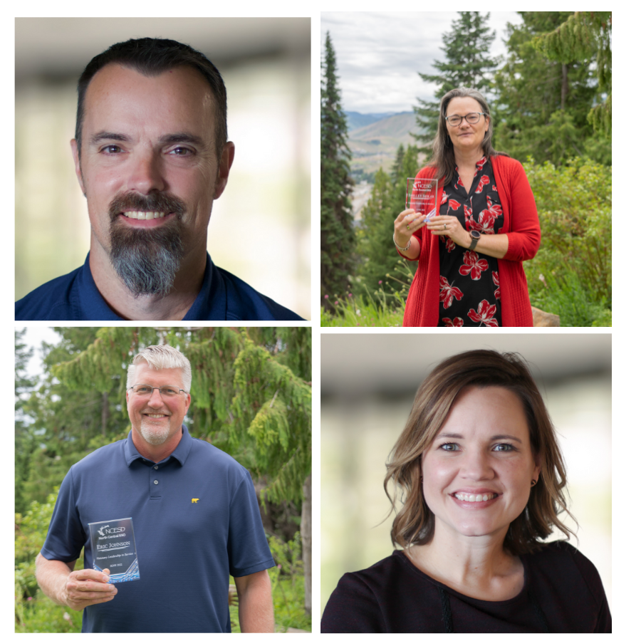 Congratulations to this year's recipients of the Visionary Leadership in Service Award: Kevin Knoll, Shelley Seslar, Eric Johnson, and Sue Kane 🎉

Learn more about each of their nominations (as well as other award recipients) at ncesd.org/news/staff-awa…