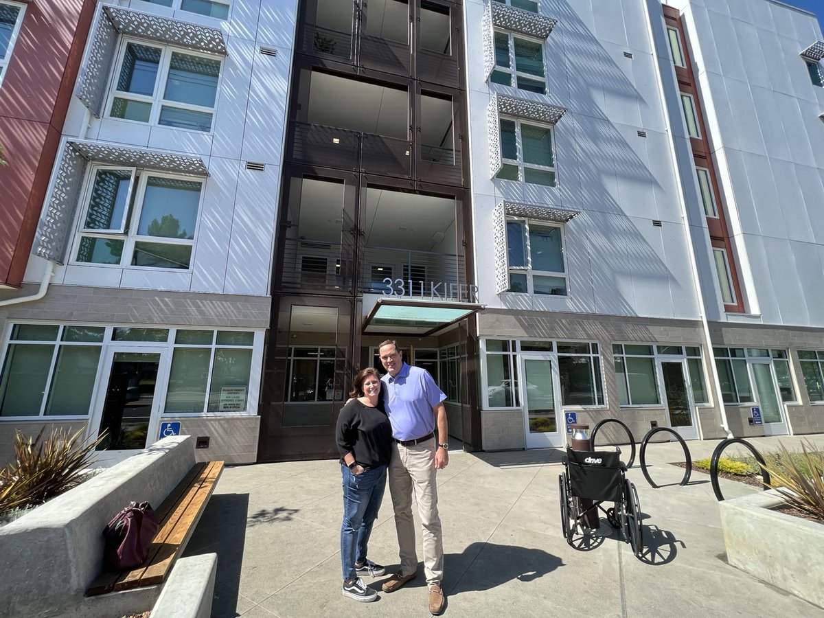 Incredible to see this housing complex where we broke ground in Dec 2019, and honored to hear from residents how their lives have changed by having a home. Thank you <a href="/DSTNHome/">Destination: Home</a> and @abode_services for allowing <a href="/Cisco/">Cisco</a> to be a part of this journey, but so much more to do.