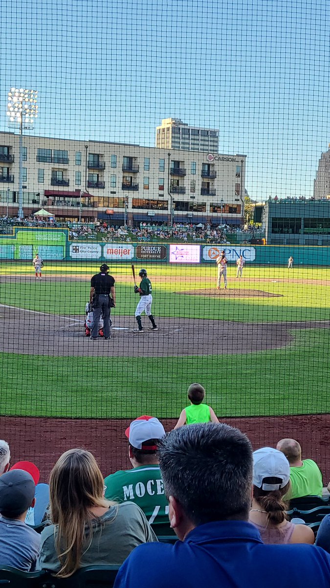 f8ce44b85df64ec's tweet photo. @hoosierlottery section 107 row j seat 10 #tincaps https://t.co/Q481rP242G