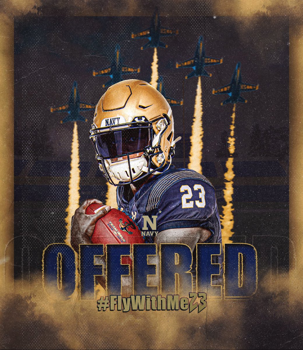 tregreen04's tweet photo. After a good conversation with @PJVolker I’m thankful to say I’ve received my 2nd D1 offer from NAVY!!⚓️ @NavyFB @GreenRB21 https://t.co/FnfmVyMbzq