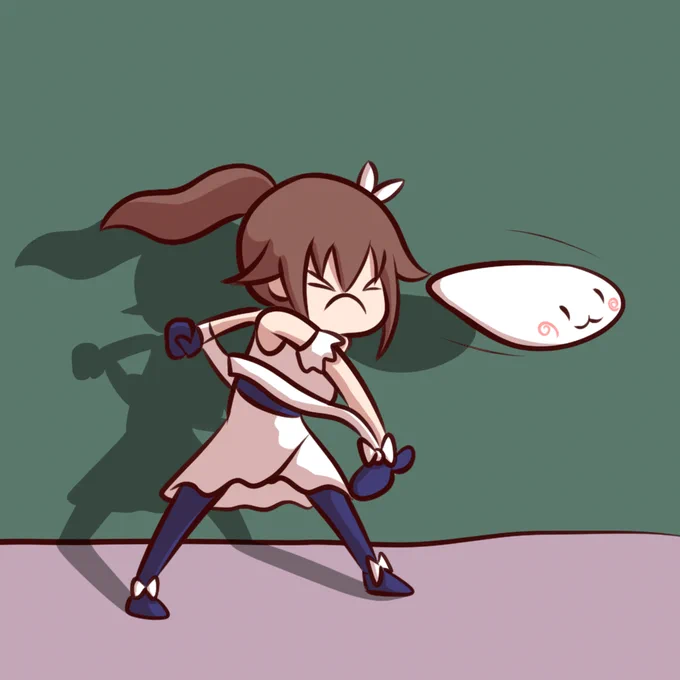 Ko-Fi request for Sora trying to get Nun Nun off her

GREMLINS! https://t.co/EsY1mhtzA1

#soraart 