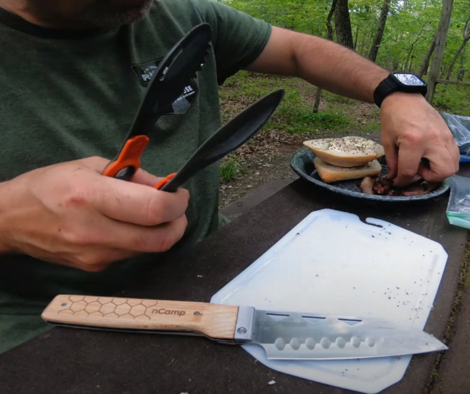 NcampG's tweet photo. A nice note from a customer:

"Very nice knife, used it in my latest Motorcycle camping video on YouTube. Compact and VERY sharp!"

This made our day! For more info about our Food Prep Knife (and other gear) visit https://t.co/LspWu2GSb0

#outdoors #exploremore #outdoorcooking https://t.co/CCe0WNZQWZ