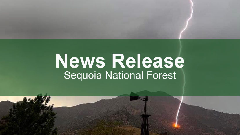 Wednesday, June 22 weather event of thunderstorms and lightning impact the Sequoia National Forest’s Kern River Ranger District. Learn more here - fs.usda.gov/detail/sequoia…