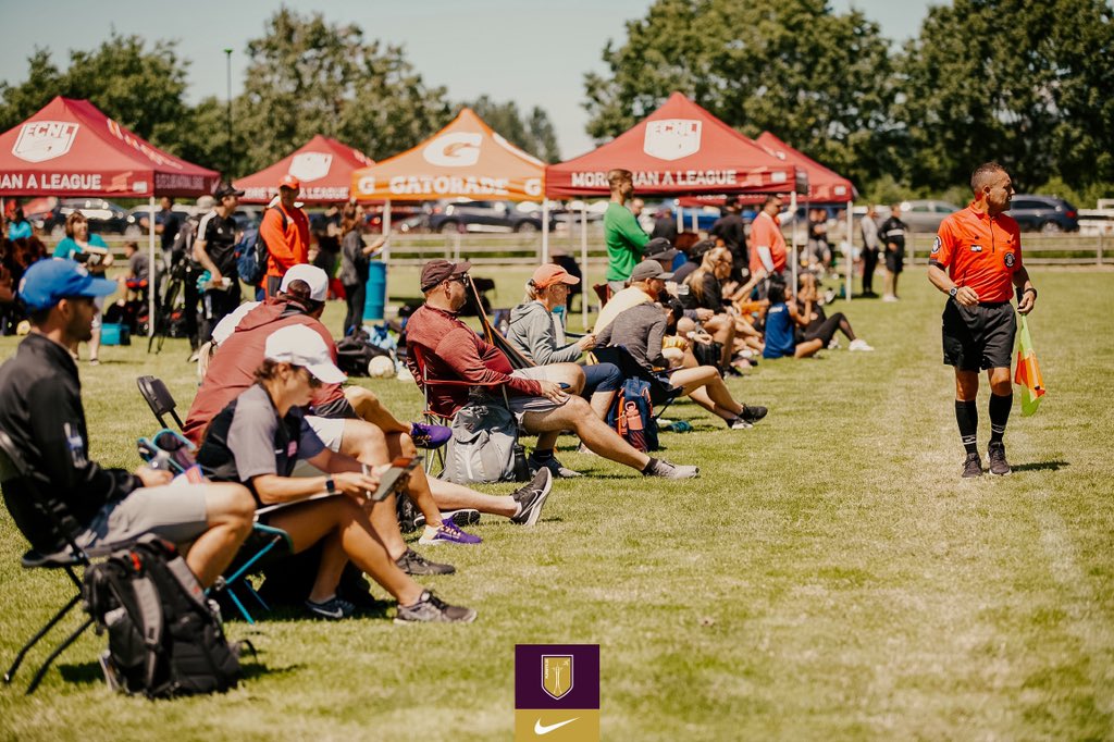 ECNLgirls's tweet photo. Our favorite time of year + our favorite sight to see 🤩

Thank you to the hundreds of scouts who packed our sidelines during day two of #ECNLplayoffs https://t.co/bR4SrLr75O