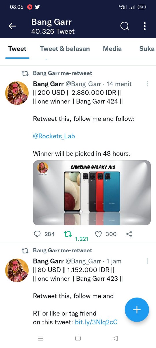 Ainur902's tweet photo. @Bang_Garr @Rockets_Lab Done semoga win https://t.co/EiBaEyzalV