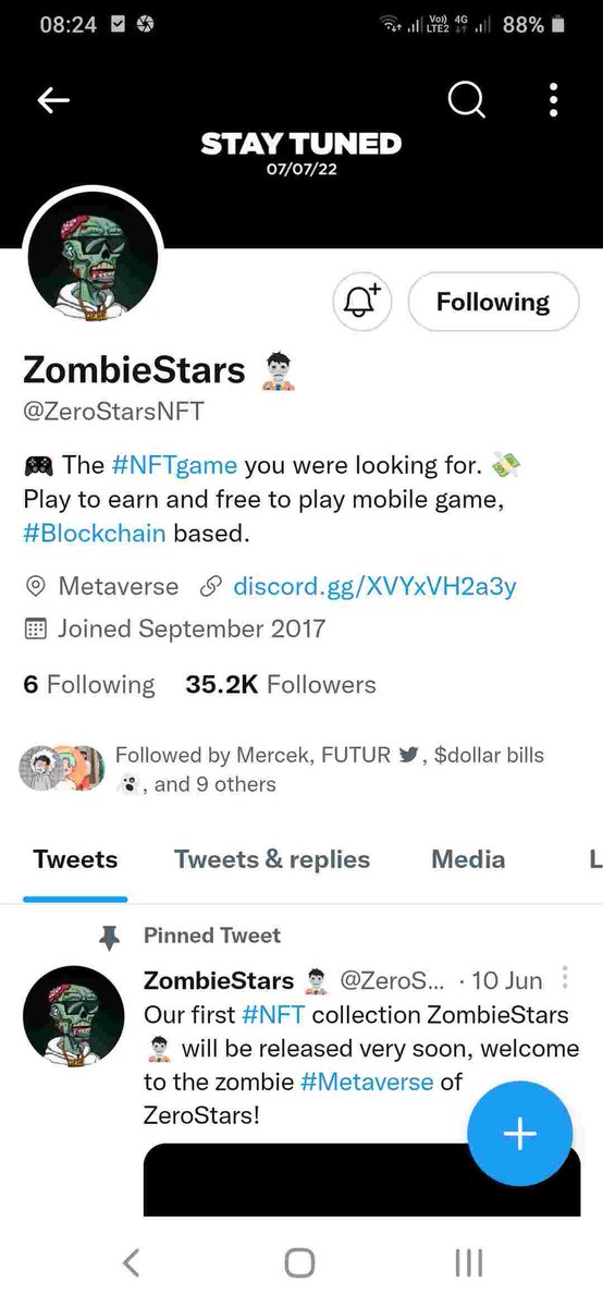 Ox_TheOneWinner's tweet photo. @missufe @ZeroStarsNFT Done https://t.co/Qy8Atakvkd