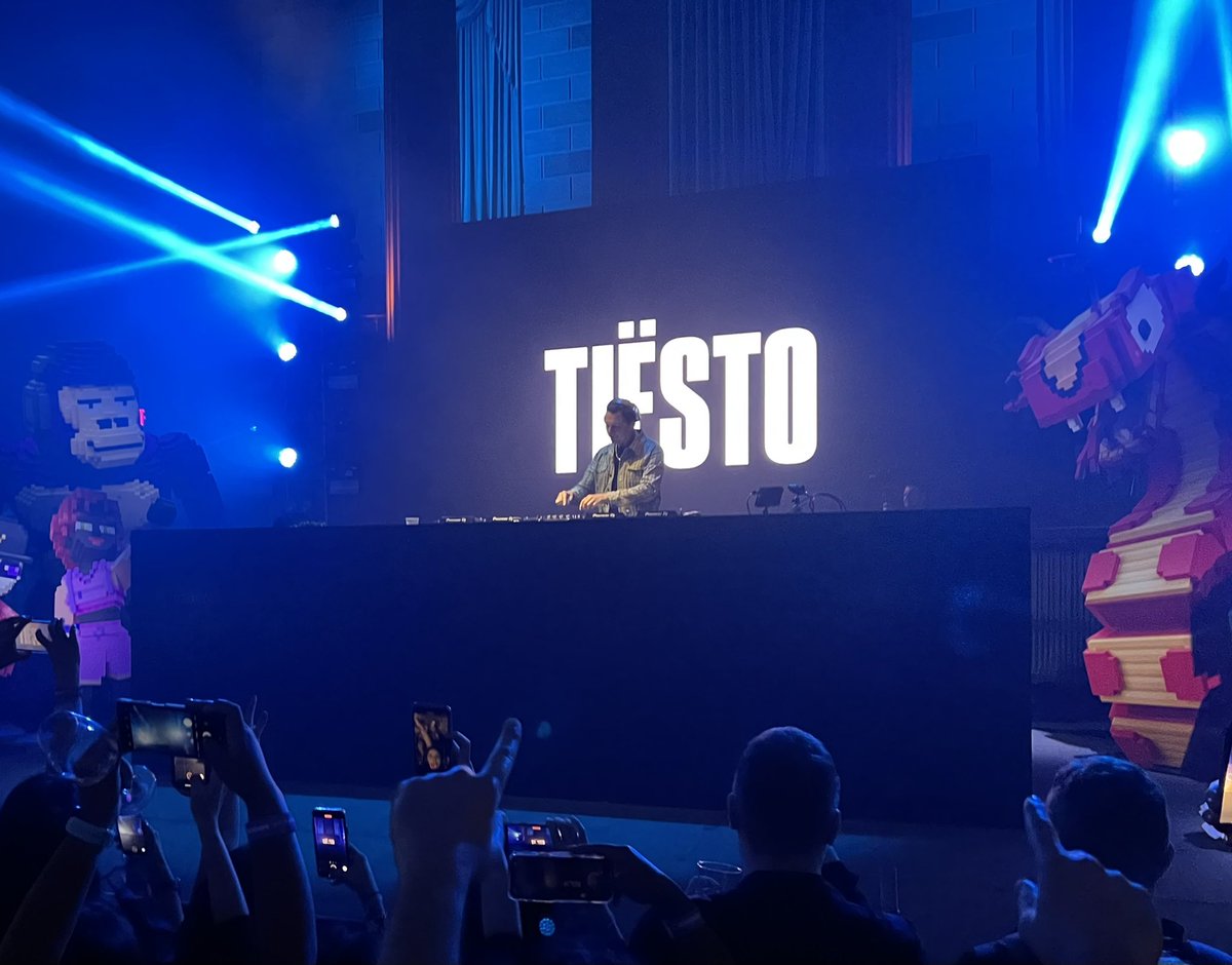 Cyberkongz <a href="/sandbox/">Sandbox</a> #NFTNYC party. #KongzTogetherStrong