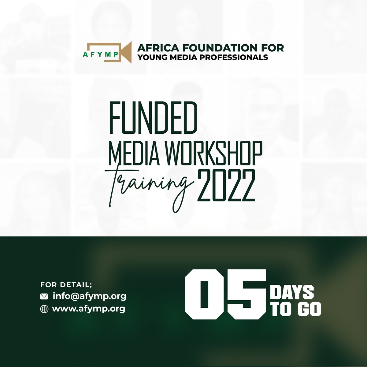 KponiConfidence's tweet photo. COUNT-DOWN TIME โณ
5 days to go๐ฅ๐ฅ for the grand opening of the 2022 Batch Funded Media Project Training.
Are you thinking what I'm thinking?
Excitement is rising in our hearts. Even as the day draws near!
Join the Count-Down Time!!๐ฏ
#AFYMP
#05DaysToGo
#PHC https://t.co/0PuiyZ2tcE