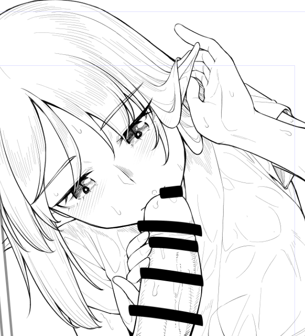 髪がかからない様に 