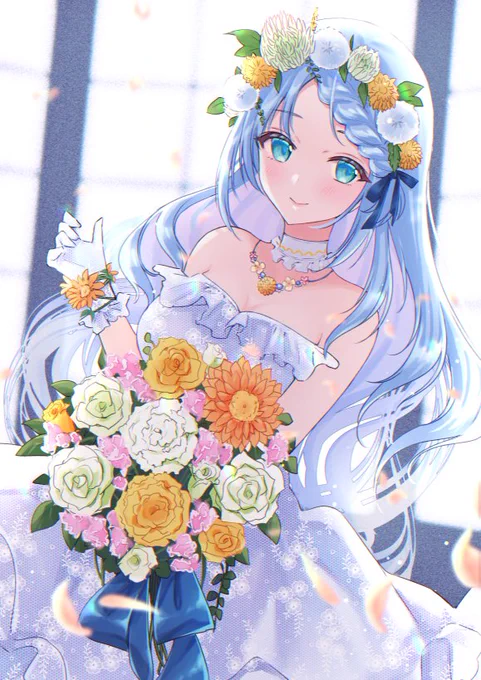 Skebリクエストで心寧はなさん(@kokorone_hana
)描かせて頂きました🌸ありがとうございます🙏
#心寧はな 