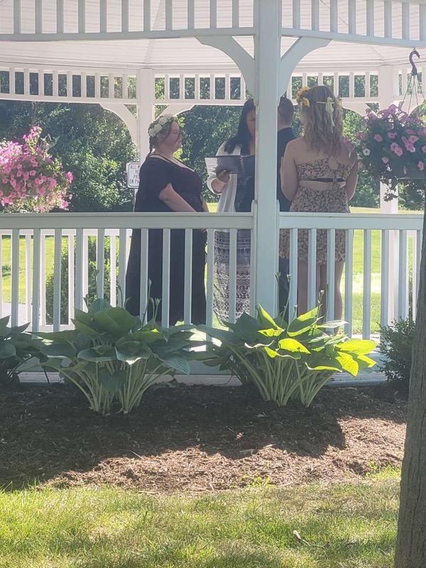 I am officially a married woman!! I couldnt be happier. I'm peaceful. It's something I never had with my first marriage. This one..... He is my One. My best friend. My soulmate.