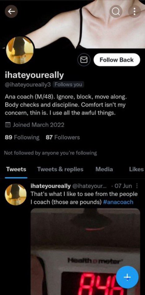 @/ihateyoureally3 is a coach, please be safe and block!