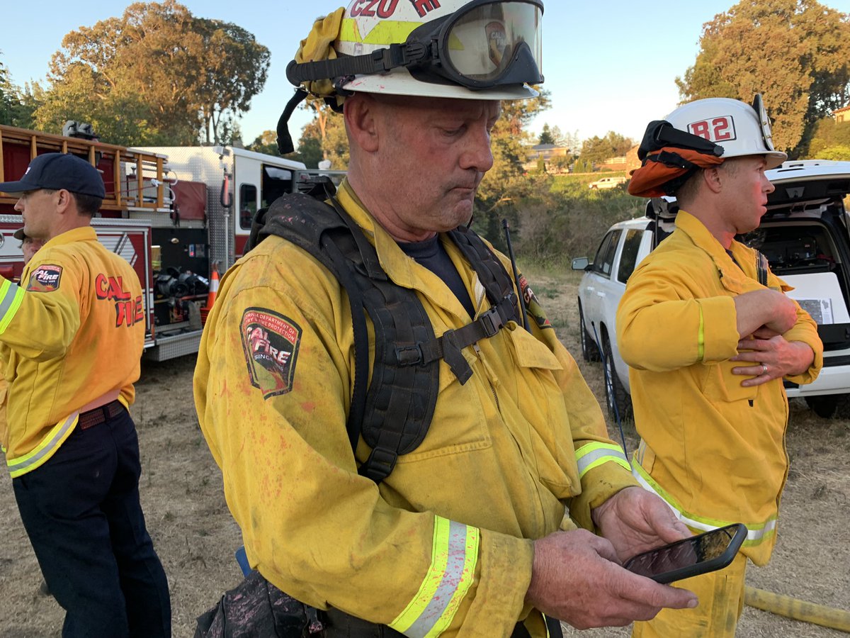 CAL FIRE CZU tweet media