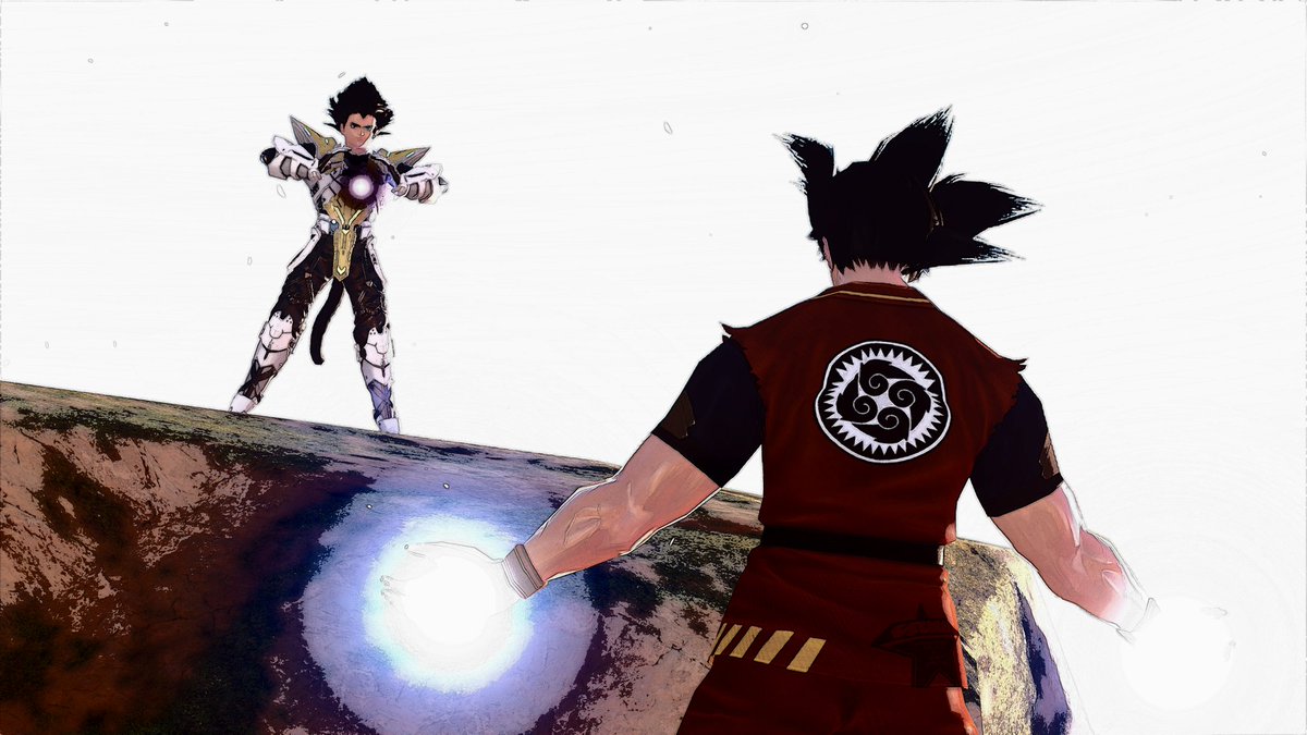 _ANGEL_NGS's tweet photo. Saiyan Showdown!

@play_pso2 
@GenXpso2 

#PSO2NGS_SS 
#PSO2NGS 
#PSO2GLOBAL 
#GokuVegeta
#HiddenLeafAllience
#CosplayBlock14 https://t.co/GgYdTyqrRI