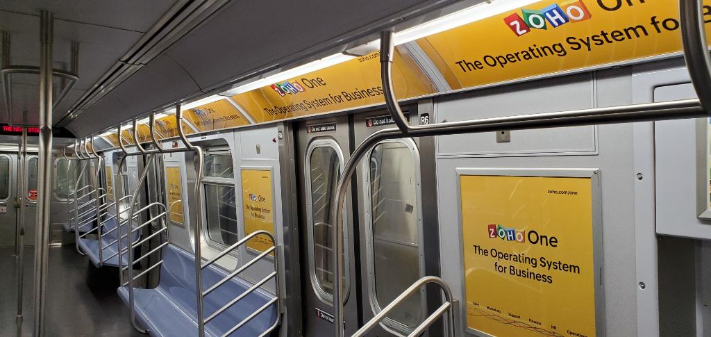 svembu's tweet image. Trains in New York and San Francisco, billboards in various cities ... we are launching a big marketing push!

&quot;Zoho One: The Operating System for Business&quot;

&quot;Choose Privacy, Choose Zoho&quot;

are some of the themes.