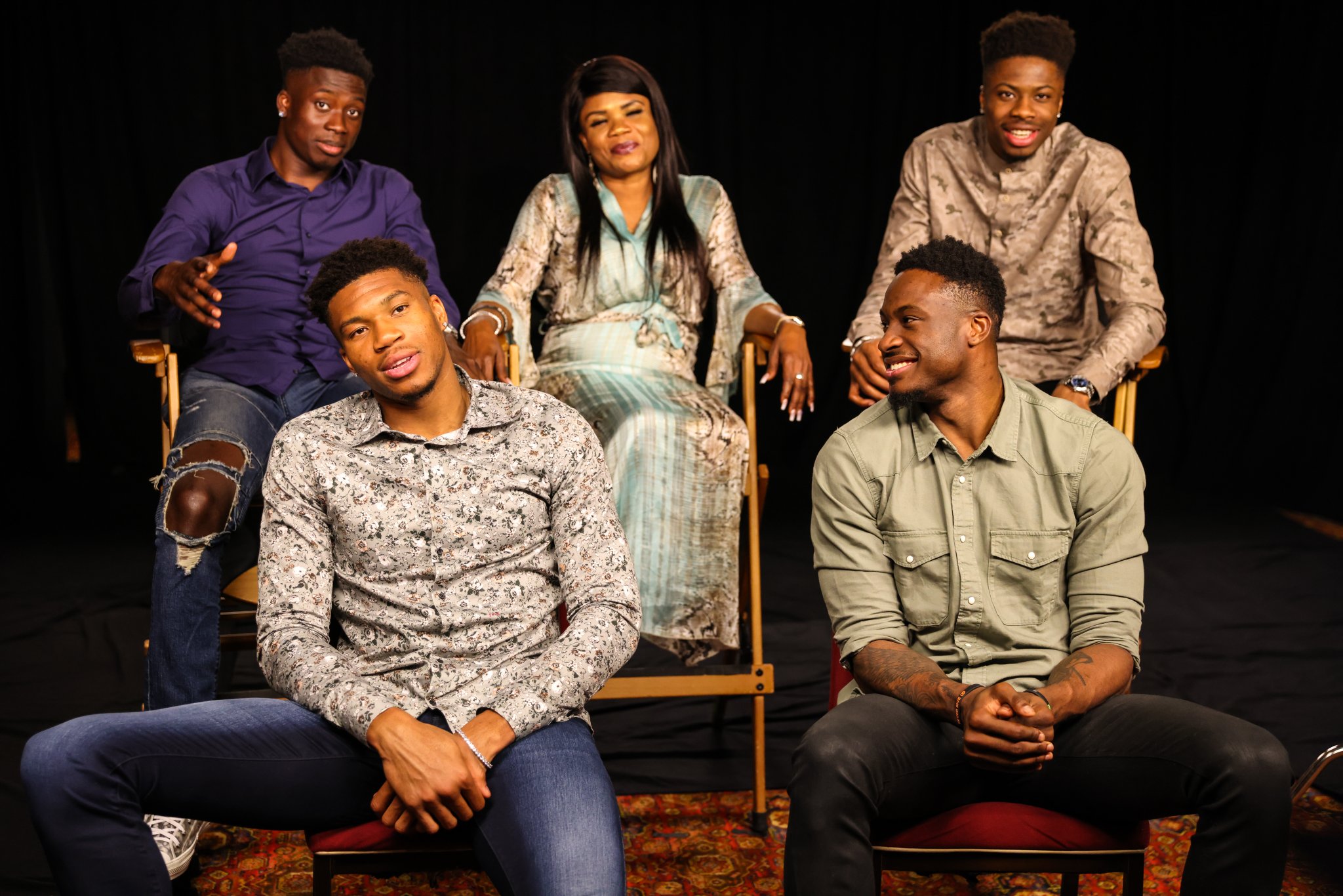 Giannis Antetokounmpo on X: "What a good looking family😂😂 #RISE #Disney #June24 https://t.co/jRzdj1rNYr" / X