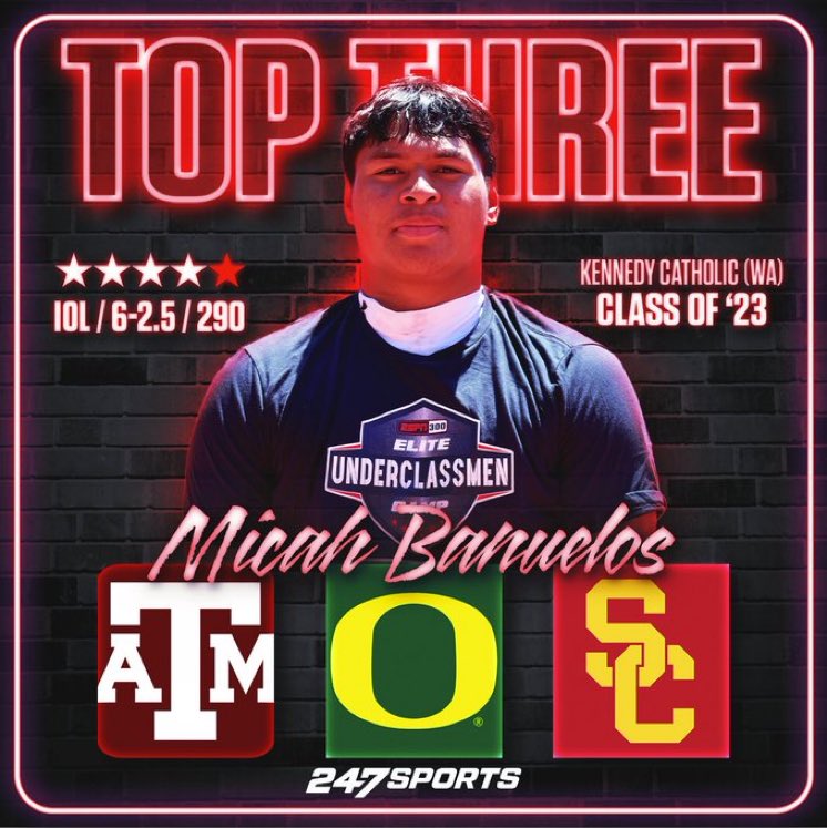 MicahBanuelos23's tweet photo. God be all the glory. Appreciate all the coaches and staff from all schools who took their time to recruit me. Met some awesome people. With that said, the fun ends at some point and now to business. @CoachCross2 @TFordFSP @BrandonHuffman @RealMG96 #fighton #Scooo #GigEm https://t.co/Z3EYbge5Xj