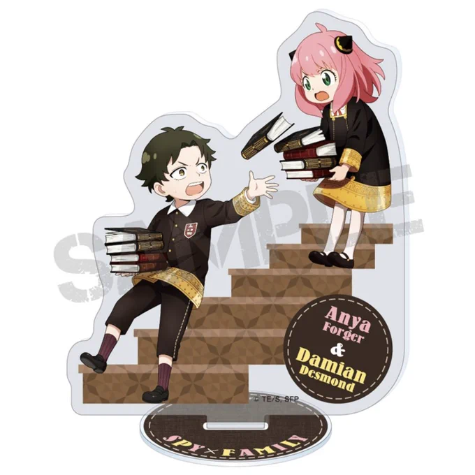【グッズ-スタンドポップ】SPY×FAMILY アクリルスタンド 4.アーニャ&ダミアン https://t.co/r7cbqC1Vcv ダミアニャアクスタありがとう… 