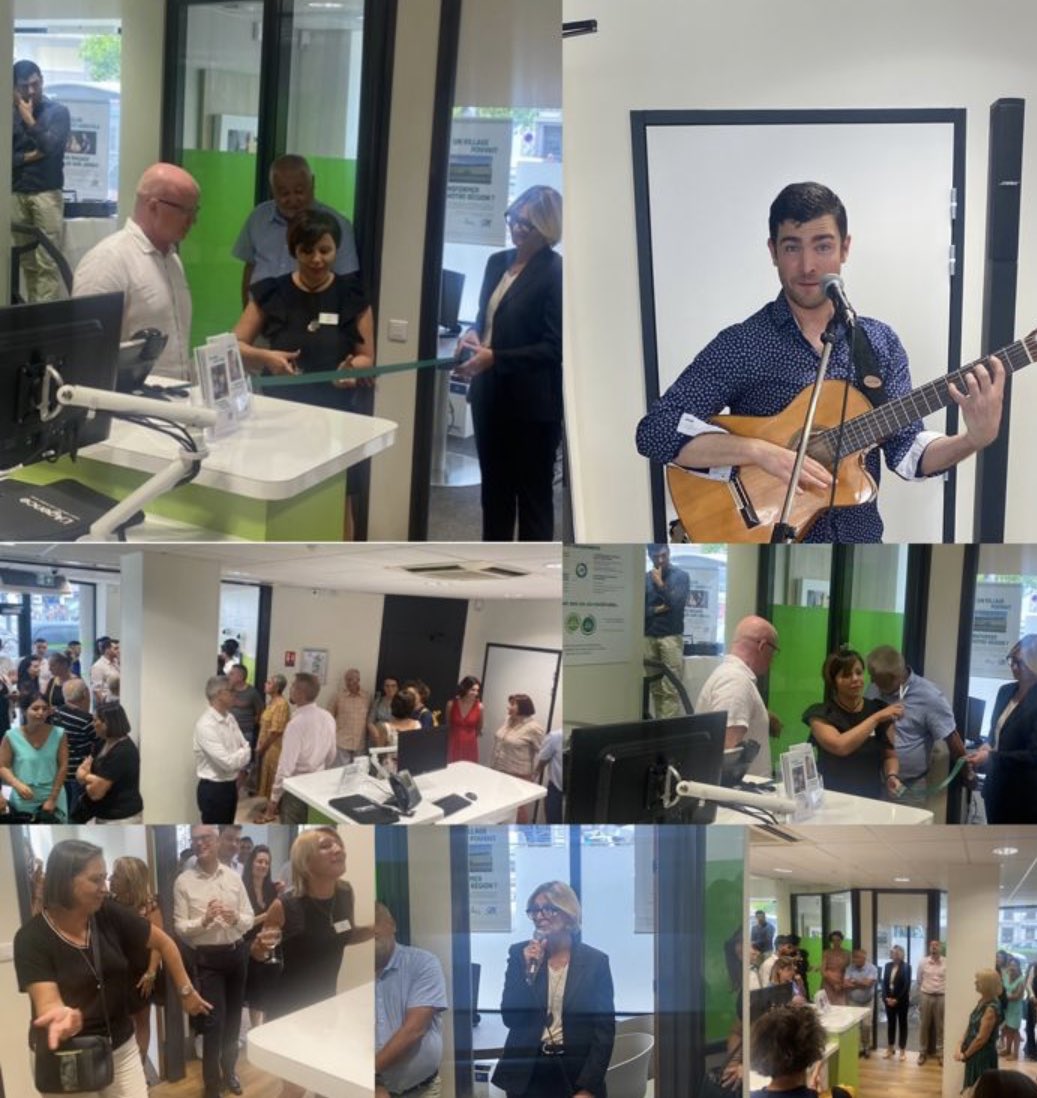 Inauguration de l’agence de Vallier ! Un moment de partage avec les clients, les sociétaires et les collaborateurs !!!!