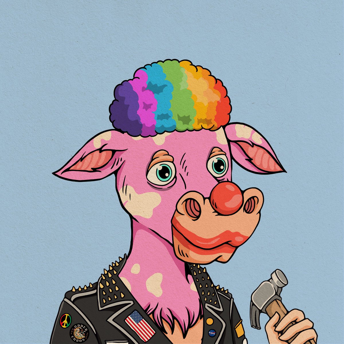 NFTGuy89's tweet photo. @CryptoRyder_ @UdderChaosSOL Community is bonding, founders are transparent and knowledgeable and the art is aaa! #cowish #moooning 🐮 https://t.co/jtdT3tiNMb
