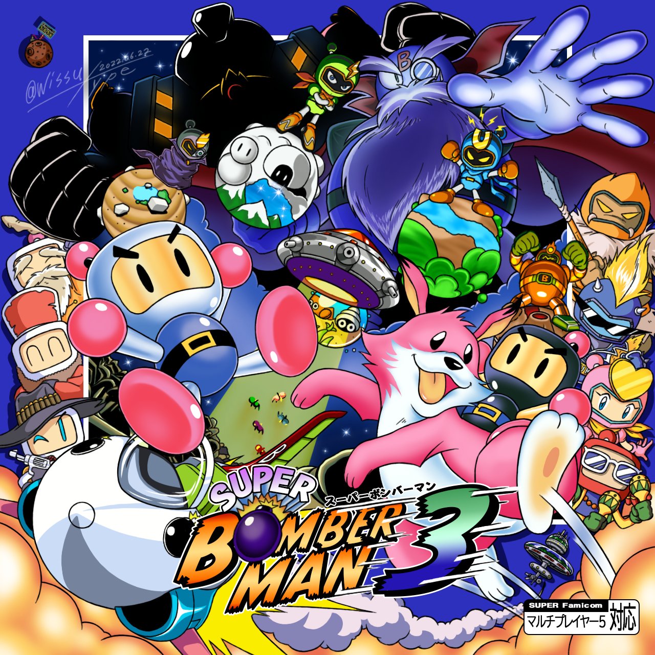 ウイッス君 Bomb2 Prin Sb3 ありがとうございます 公式絵とゲーム本編の良いとこ取りみなのでちょっとズルい気もしますが ゲーム全体に対する思い入れを感じ取っていただけていれば嬉しいです Twitter