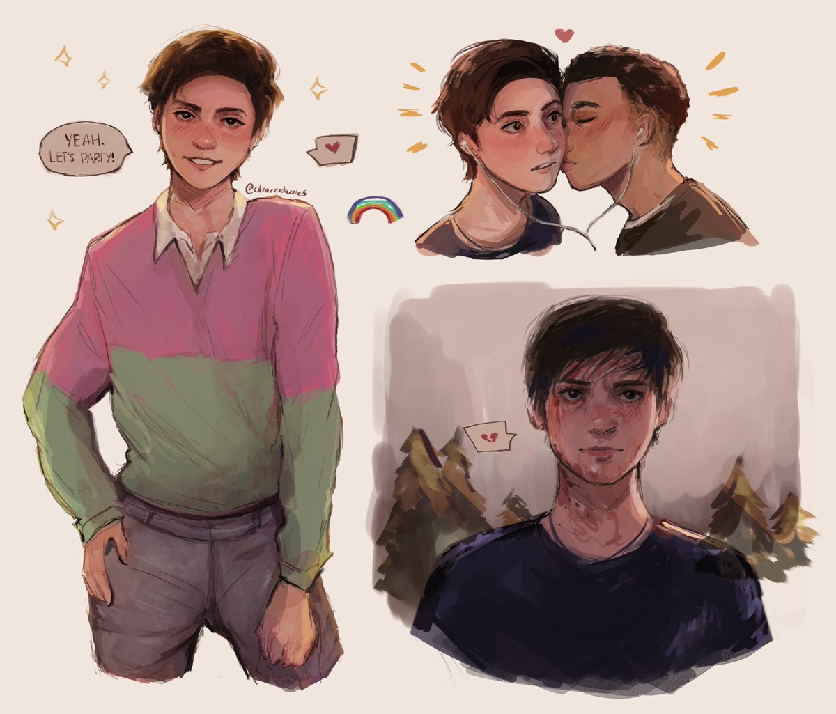 I'm just not realizing the pattern on his shirt wasn't correct asdkasd here is the fixed ver lol