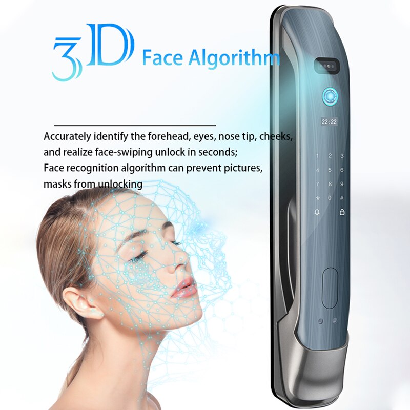SmartProdCorner's tweet photo. 3D Face Recognition Tuya ZigBee Biometric Smart Door Lock
Detalis: https://t.co/u9Dd0zPTBy
More: https://t.co/EeRhCw1vBG
#SmatDoorLock #ForTheLand #Graveman https://t.co/izMvJVs8nf