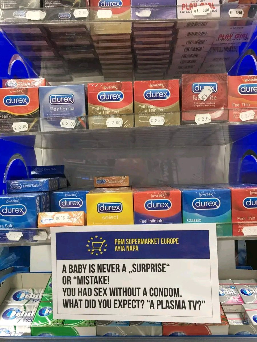 Remember to always use condoms