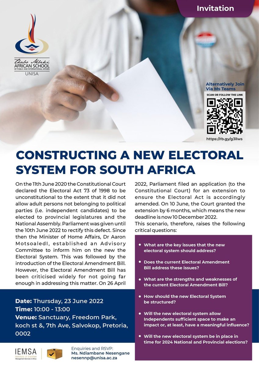 ZuluSimo's tweet photo. #TM80 (Elections) New Elections System Seminar at the Freedom Park, Tshwane/Pretoria 🇿🇦 #TMF #TMSchool #TMALI #FreedomPark https://t.co/CRu7asmVAb