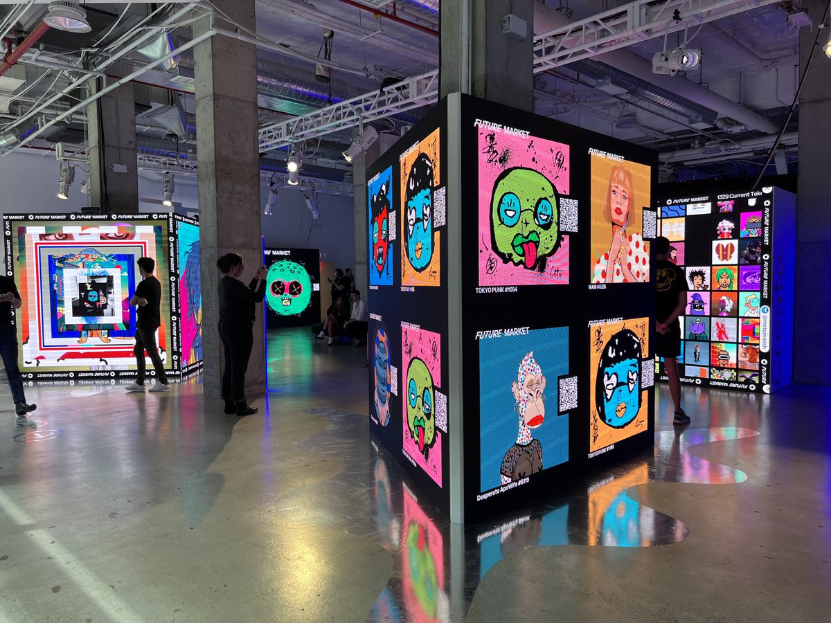 The Florist (@theeeflorist) on Twitter photo Such a pleasure to see our DAWs at the @Coinbase_NFT Future Market in Chelsea! A must see activation during <a href="/NFT_NYC/">NFT.NYC</a>
<a href="/nobody_vault/">n0b0dy.eth</a> <a href="/tootkc/">TootieTootTootlesToots🍄</a> 👀
#DAW #DAWExhibition Such a pleasure to see our DAWs at the @Coinbase_NFT Future Market in Chelsea! A must see activation during <a href="/NFT_NYC/">NFT.NYC</a>
<a href="/nobody_vault/">n0b0dy.eth</a> <a href="/tootkc/">TootieTootTootlesToots🍄</a> 👀
#DAW #DAWExhibition