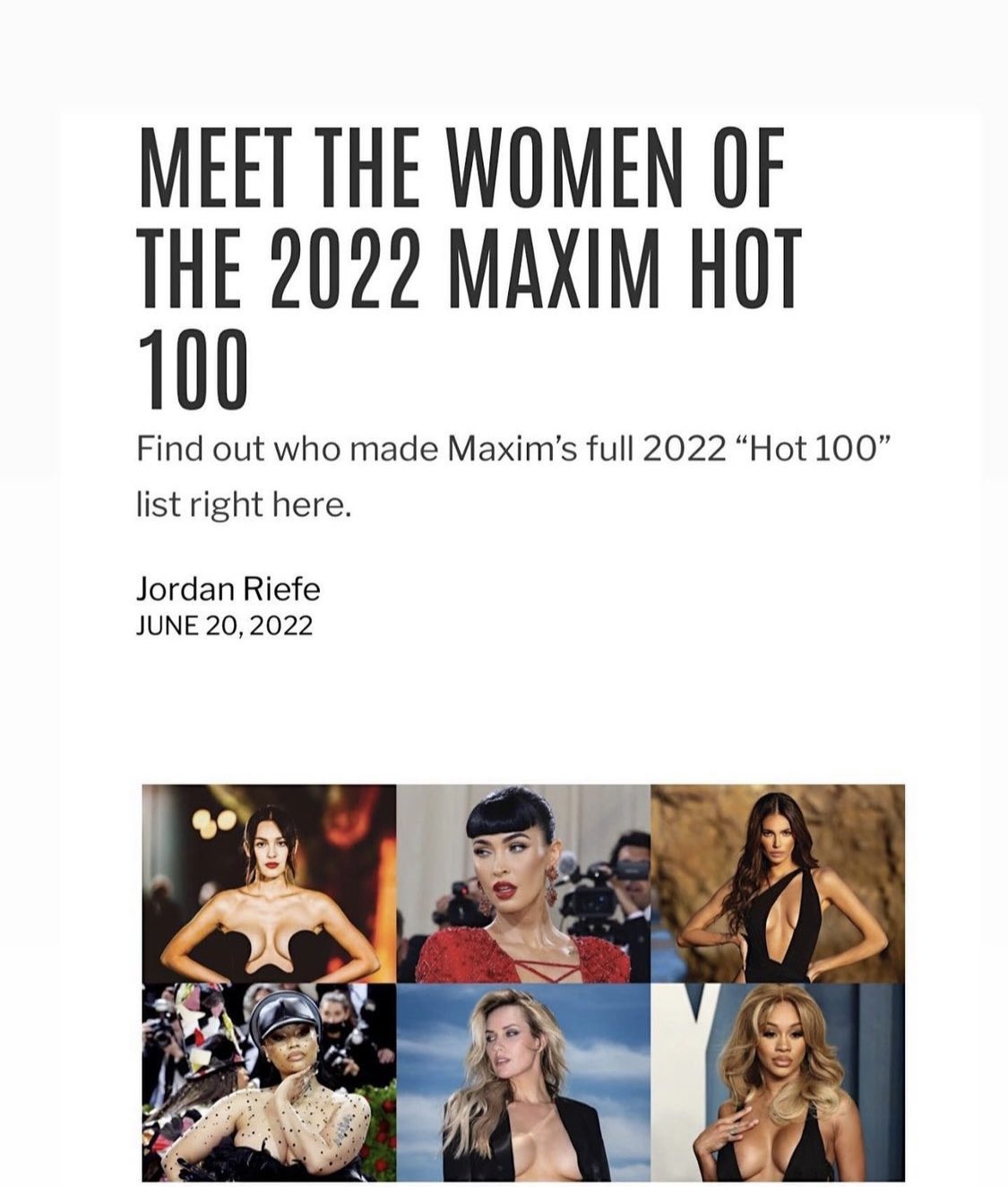 Ex WWE Diva Summer Rae Becomes Part Of Maxim 100 Hot List 2