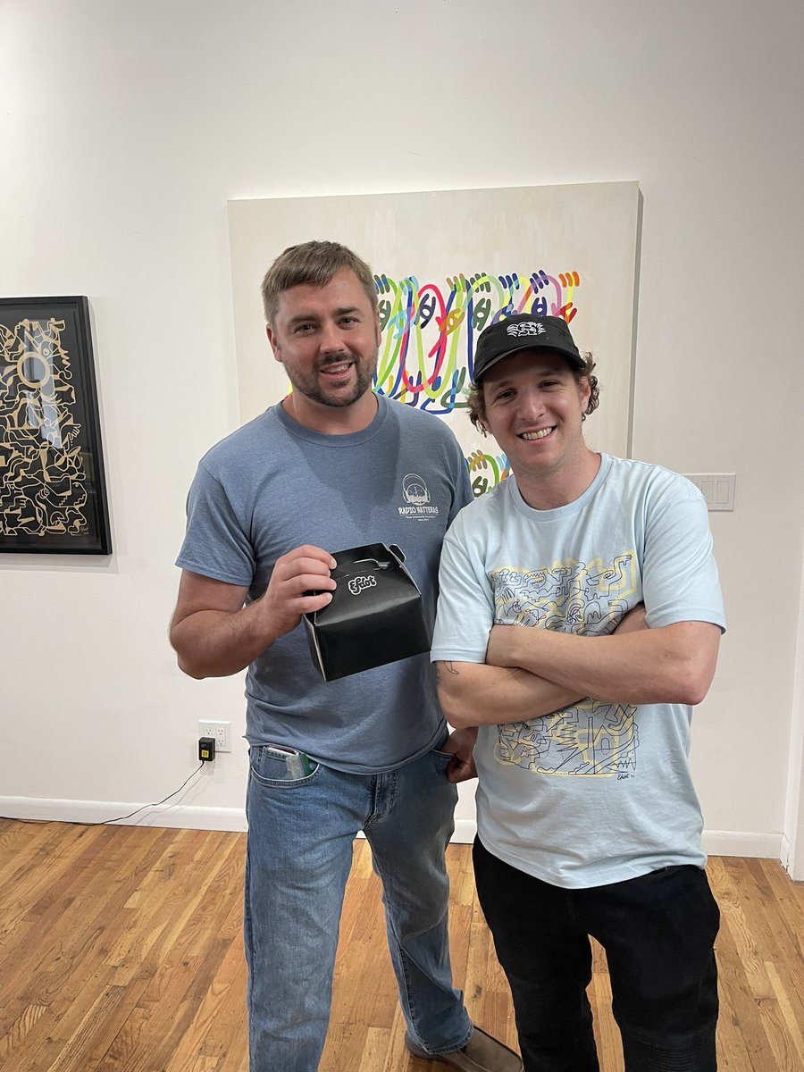 cryptohydrate's tweet photo. #merch raid at @EfdotStudio open house today
Picked up the #efdot grinder and @Nike card pack from #airmax day back in March
photographer @IraPhoto rolled through and snagged a signed #Yankees #YogiBerra @Topps card
Love your work Eric!
Inspired.
https://t.co/3xgYv39HPE https://t.co/Ffd3lRImRN