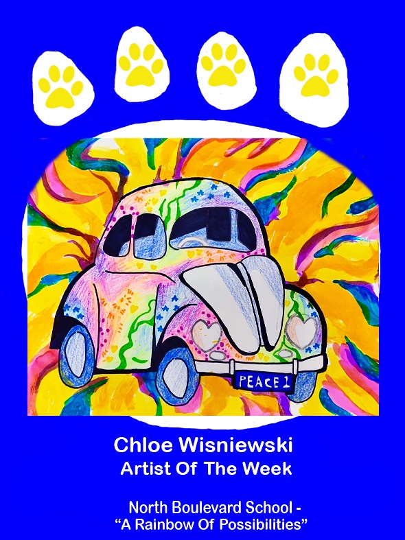 NBSESk's tweet photo. Congratulations to Chloe Wisniewski - Grade 5 - chosen as Artist Of The Week at North Boulevard School.
#NBTweets
#Peqpantherpride https://t.co/S4L80s4R2t