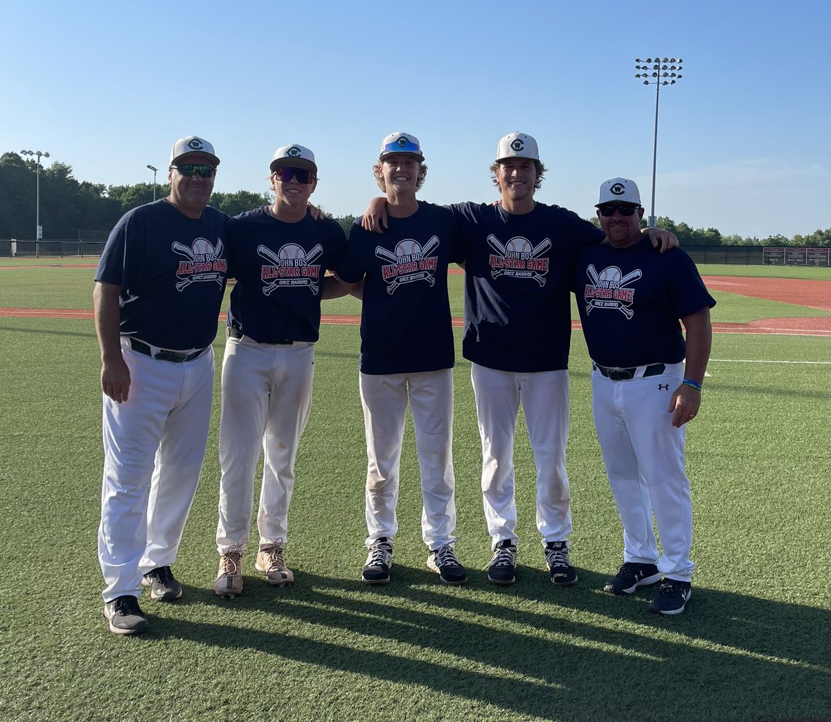 W_C_Baseball's tweet image. One final time together. ⁦@_WCBaseball⁩ ⚾️ John Bos All Star Game. Thank You ⁦@grcc⁩ Baseball &amp;amp; ⁦@DU_BSBALL⁩